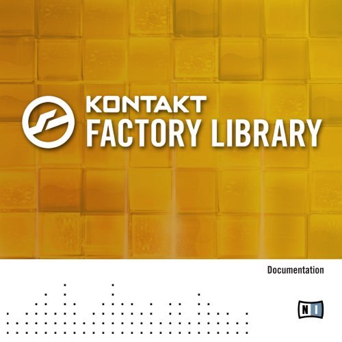 Native Instruments Kontakt Factory Library