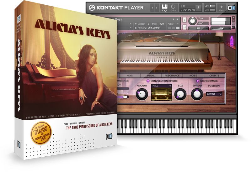 Native Instruments Alicias Keys Kontakt Library