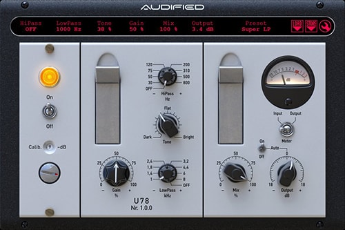 Audified U78 Saturator v1.0.0 Win