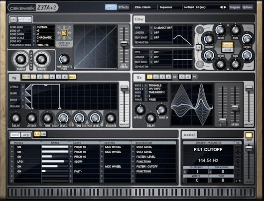 Cakewalk Z3TA+ 2 v2.2.3.51 Win Mac