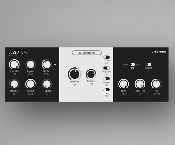 Audio Damage AD036 Dubstation 2 v2.1.0 WiN-OSX-LiNUX RETAiL-SYNTHiC4TE