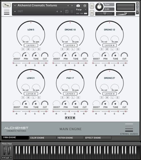 String Audio Alchemist Cinematic Textures KONTAKT