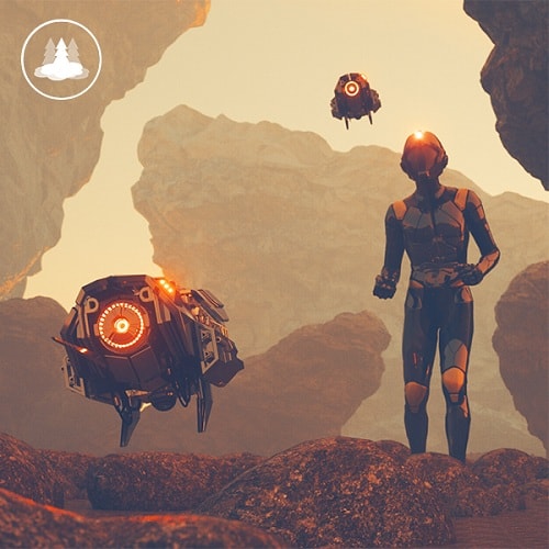 Floating Forest Oceans On Mars WAV