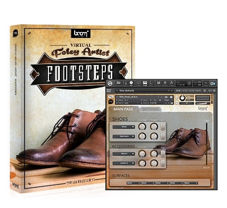 BOOM Library Virtual Foley Artist Footsteps KONTAKT