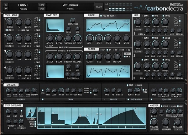 Plugin Boutique Carbo Electra v1.5 WIN OSX