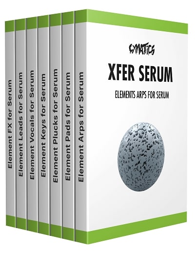 Cymatics Elements for Xfer Serum Bundle FXP WAV