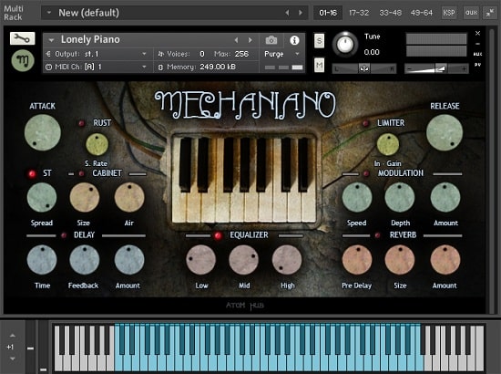 Atom Hub Mechaniano V1.1 For KONTAKT