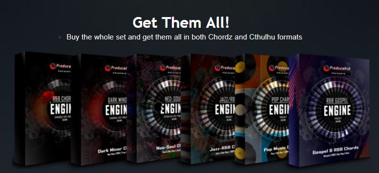 ProduceRnB - All 6 Engines Presets For Chordz & Cthulhu