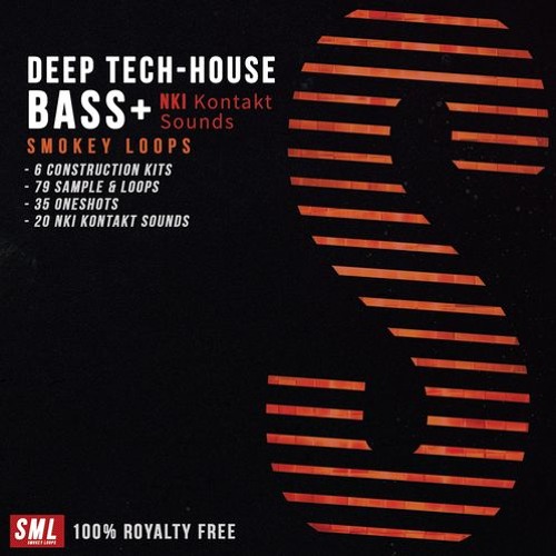 Smokey Loops Deep Tech House Bass WAV KONTAKT