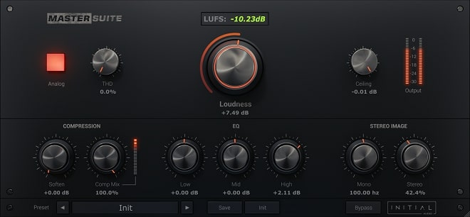 MASTER SUITE – MASTERING PLUGIN