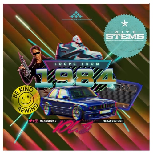 MSXII Sound Loops from 1984 Volume 1 & 2 WAV