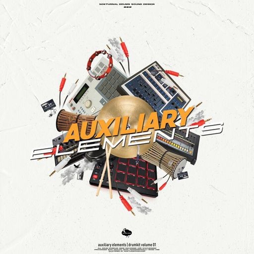 Nokturnal Drums Auxiliary Elements Drumkit Vol 1 WAV-SYNTHiC4TE