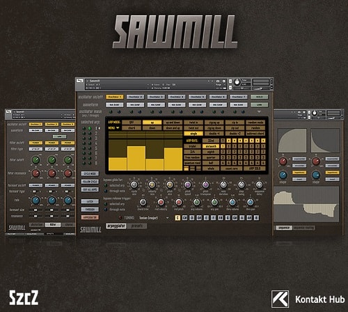 SzcZ Sawmill v1.1 KONTAKT LIBRARY