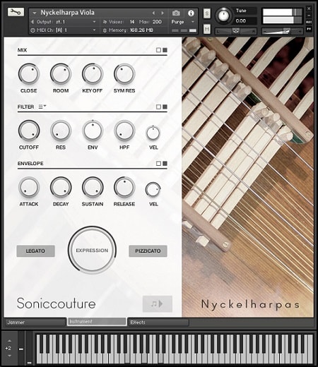 Soniccouture Nyckelharpas v1.0 KONTAKT