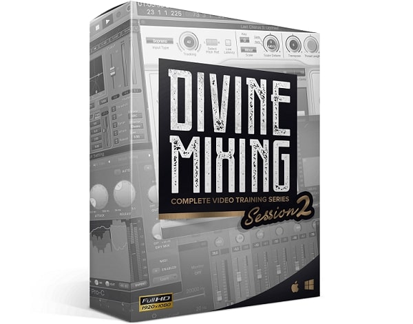 Divine Mixing S2 – Video Training Course – Deluxe (with Logic Pro Template)