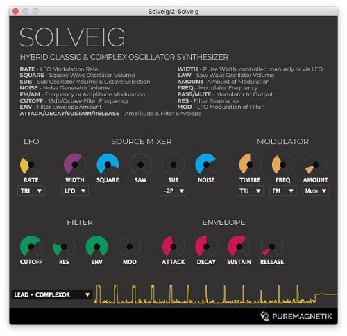 Puremagnetik Solveig v1.0.1 VST AU WiN OSX-DECiBEL