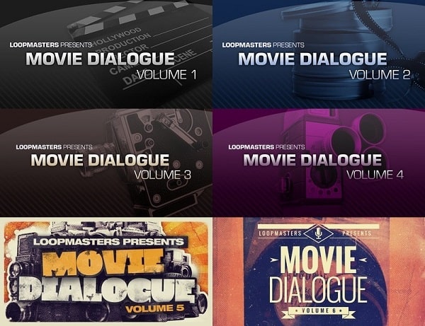 Loopmasters Movie Dialogue Vol.1-6