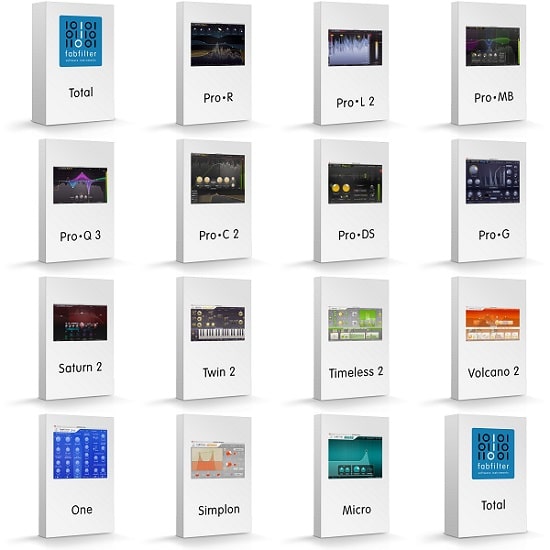 FabFilter PluginsTotal Bundle 2020.12 WIN & MACOSX