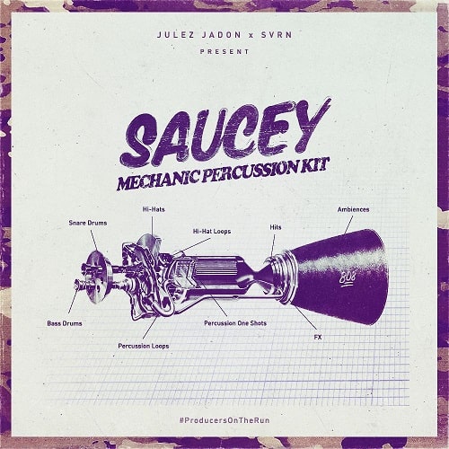 Saucey Mechanic Perc Kit WAV