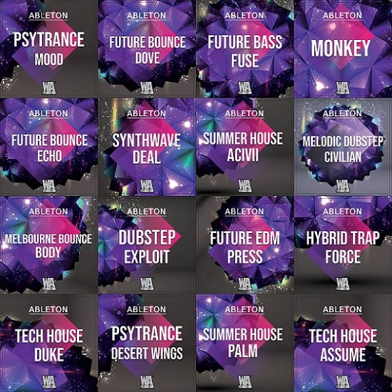 WA Production Ableton Live Templates Collection