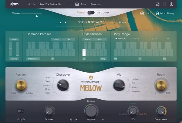 UJAM Virtual Bassist MELLOW v2.1.1 VST AAX [WIN]