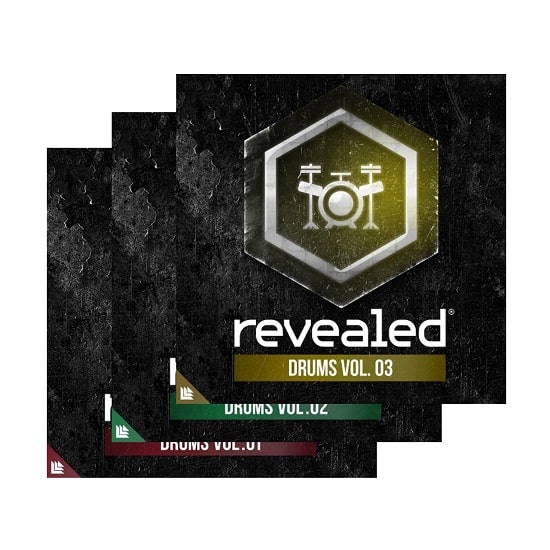 Revealed Drums Vol.1-3 WAV