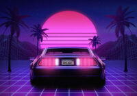 Neon Wave Midnight Drive - Outrun Electro WAV MIDI