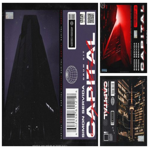SImon Servida Capital Drum Kit Vol. 1-3