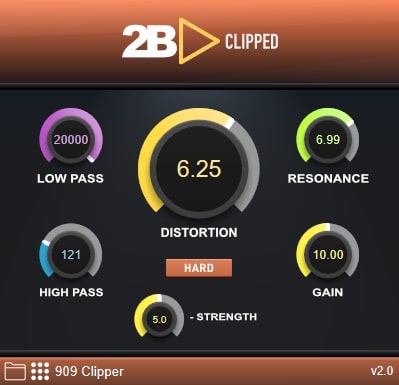 2B Played Music 2B Clipped VST2 VST3 AU