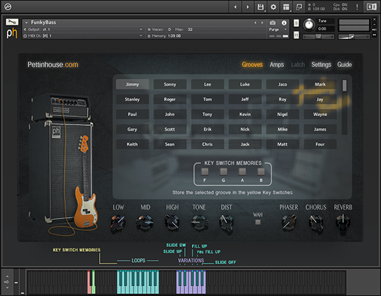 Pettinhouse FunkyBass 2.0 KONTAKT