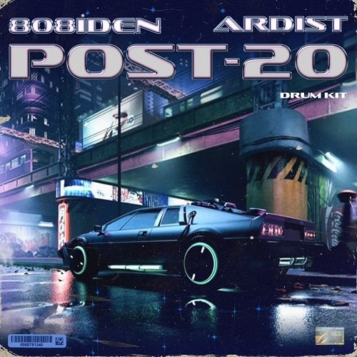 808iden x Ardist Post-20 Drum Kit WAV FST