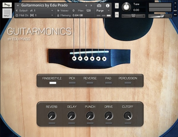 Edu Prado Sounds Guitarmonics KONTAKT