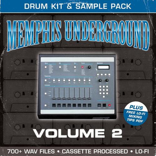Loaded Samples Memphis Underground Vol. 2 Drum Kit WAV