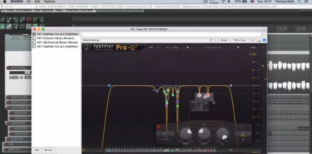 Thomas Brett Mixing Synthwave TUTORIAL