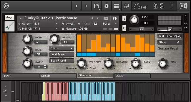Pettinhouse Funky Guitar 