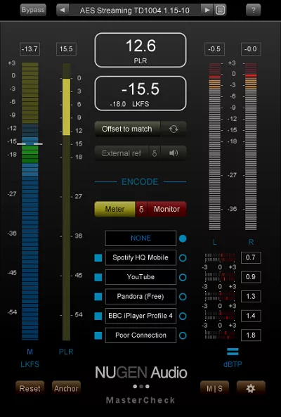 NUGEN Audio MasterCheck