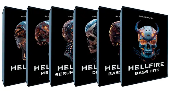 Atomic Sounds HELLFIRE Collection WAV MIDI FXP