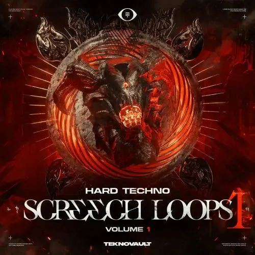 Teknovault Hard Techno Screech Loops Vol.1 WAV MIDI