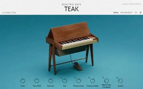 Native Instruments Electric Keys: Teak v1.0 KONTAKT