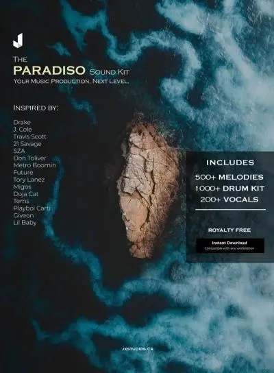 JX Studios PARADISO Sound Kit WAV MIDI PRESETS